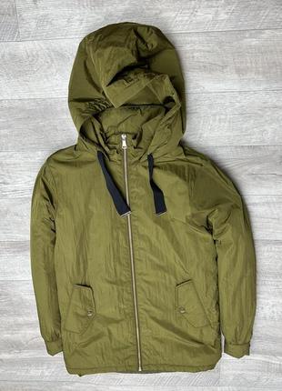 Next rainwear куртка 10 размер s/m демисезонная хаки женская3 фото