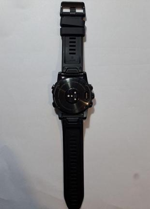 Смарт часы garmin fenix 5x plus sapphire black б/у4 фото