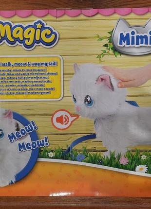 Интерактивная кошка animagic mimi котенок интерактивный ходит мяукает3 фото