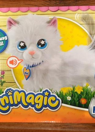 Интерактивная кошка animagic mimi котенок интерактивный ходит мяукает2 фото