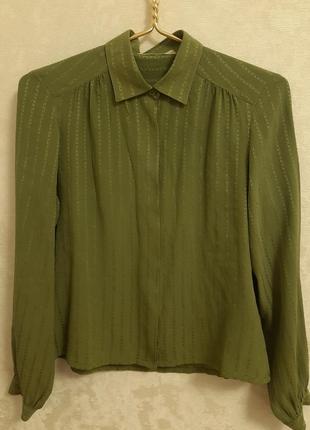 Шелковая рубашка кофта рубашка брендовая итальялия