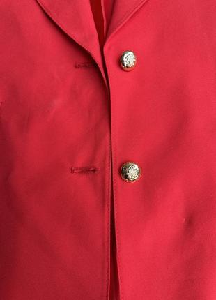 Красный пиджак батал-большой размер10 фото