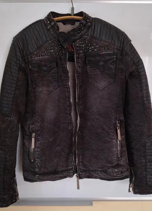 Эксклюзив! оригинальная брендовая мужская куртка бренда cipo &amp; baxx. размер м1 фото
