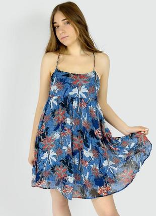 Сарафан pull & bear 9391/306/401 синий s