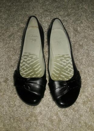 Шкіряні Балетки clarks 35-36 розмір