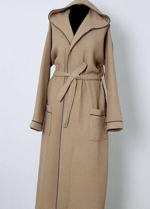 Халат l-40 капучиновый show 21842