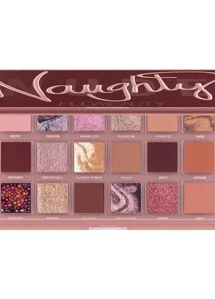 Huda beauty naughty nude eyeshadow palette палетка тіней для повік, 16,8 гр.