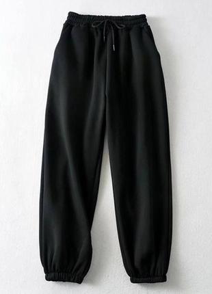 🎨 5 кольорів! стильні жіночі джогери, спортивні штани чорні , чорний спортивные штаны женские черные