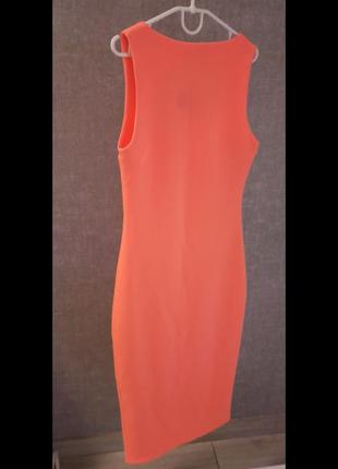 Сукня яскраво оранж)персикова неон