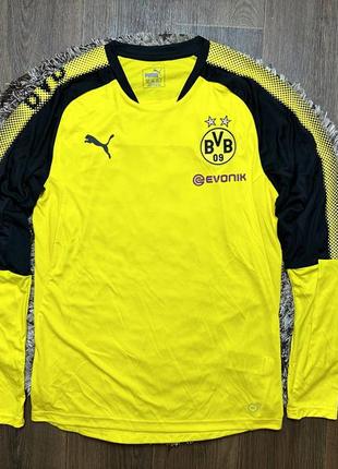 Лонгслив кофта термо puma borussia dortmund (оригинал)