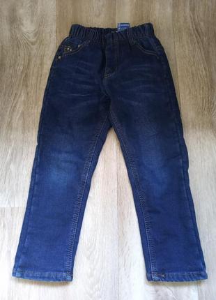 Джинсы на флисе