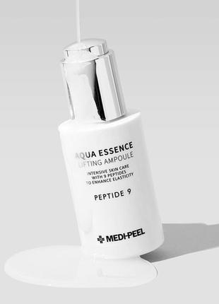 Сыворотка с пептидным комплексом medi-peel peptide 9 aqua essence lifting ampoule2 фото