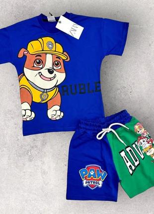 Костюм для мальчика paw patrol