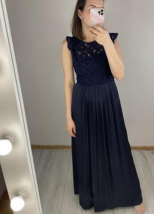 Изысканное платье макси от h&amp;m,новое,xs-s