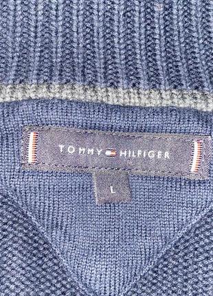 Мужская кофта джемпер на молнии tommy hilfiger оригинал7 фото