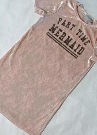 Платье - футболка фирма primark на 5-6 лет на 116 см