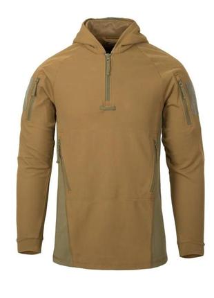 Тактична сорочка helikon-tex range hoodie topcool coyote