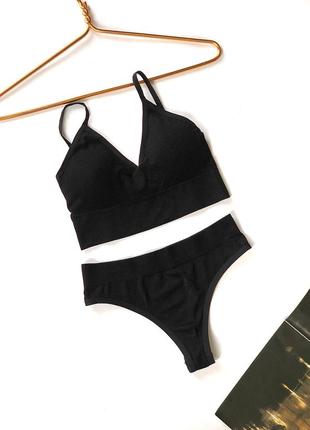 Топ комплект набір труси стрінги