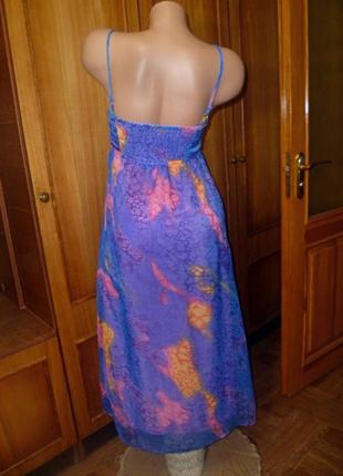 Легкое летнее платье сарафан миди с открытыми плечами,можно для беременных3 фото