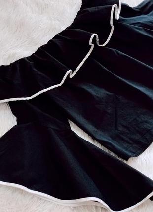 Рубашка zara c оригинальными рукавами