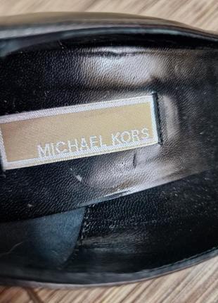 Красивые кожаные туфли michael kors, оригинал6 фото