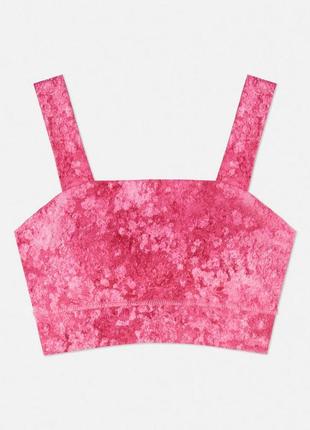 Спортивний топ, бюстгальтер, топік, для спорту, рожевий, workout