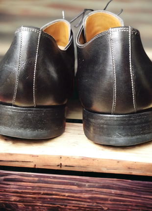 Туфлі дербі santoni р-р. 43-й (28 см)7 фото