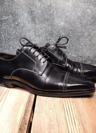 Туфли дерби santoni р-р. 43-й (28 см)