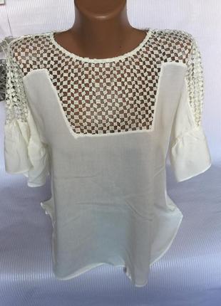 Шикарная футболка блуза h&m