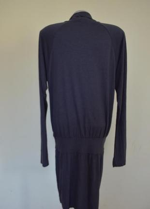 Шикарная брендовая  туника платье шерсть 30 % фасон с напуском от benetton5 фото