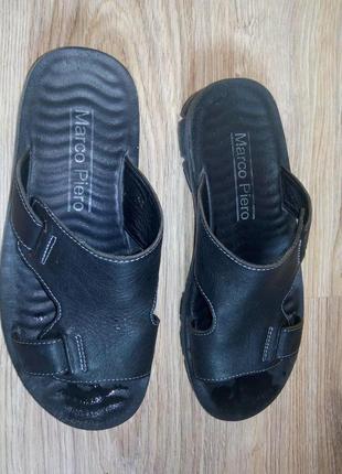Мужские кожаные сандалии р.403 фото