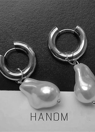 Сережки в стилі zara