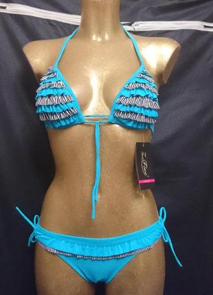 Купальник шторка з вбудованим push up!