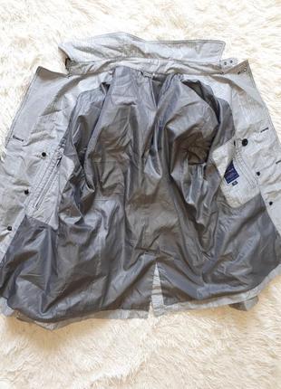 Мужская классическая легкая куртка тренч короткий плащ от polo villae usa8 фото