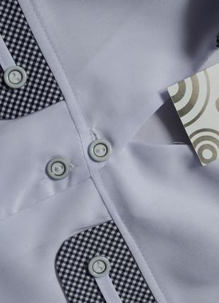 Фирменная блузка ter-ko на пуговицах с длинным рукавом3 фото
