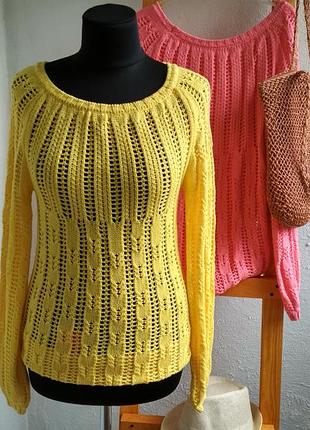 Ажурний пуловер