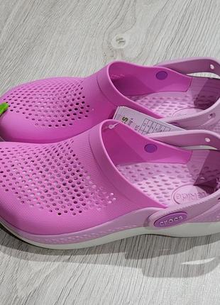 Классные сабо crocs literide clog1 фото