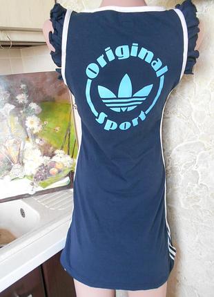 #распродажа!!!# adidas#крутое спортивное платье #трикотажное # турция#футболка #