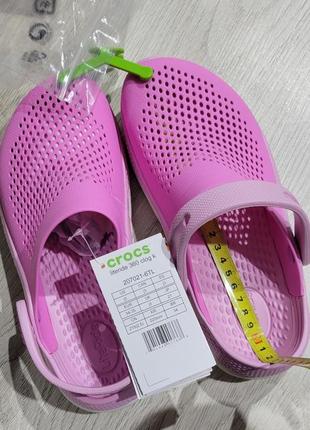 Классные сабо crocs literide clog6 фото