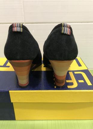 Новые женские замшевые туфли на танкетке 36 размер5 фото