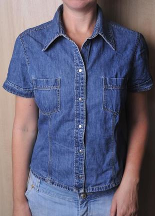 Джинсова сорочка hennes 👍