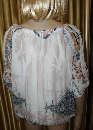 Красивая блузка в принт3 фото