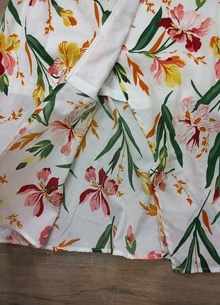 Платье сарафан в цветочный принт новый
