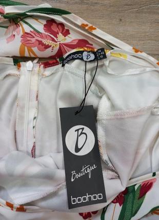 Платье сарафан в цветочный принт новый