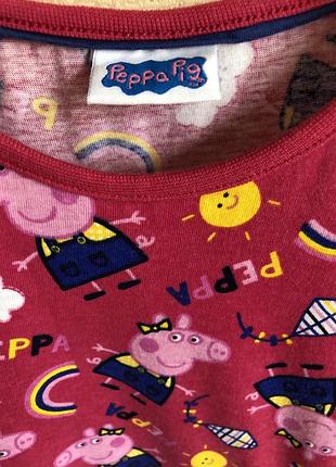 Сарафан летний платье peppa pig 4-5 лет 2