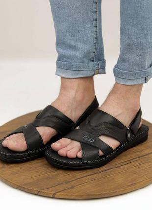 Сандалии, 40 -45 размер, кожа натуральная