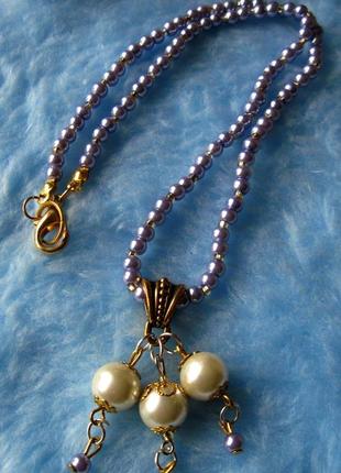 Бусы с подвеской 2