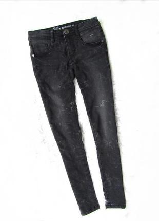 Джинси штани брюки з ефектом потертості jill