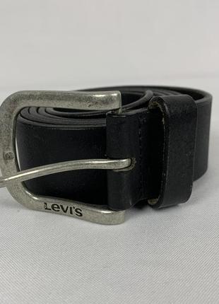 Ремінь шкіряний levis