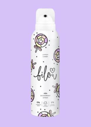 Дезодорант-спрей bilou lovely candy 150мл